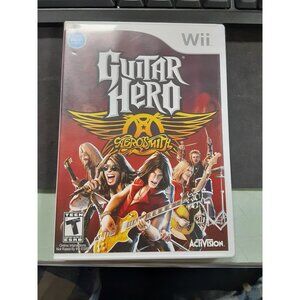 Guitar Hero Aerosmith (Wii) Activision Booklet included